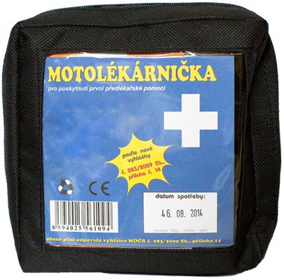 Motolékárnička v kortexovém obalu